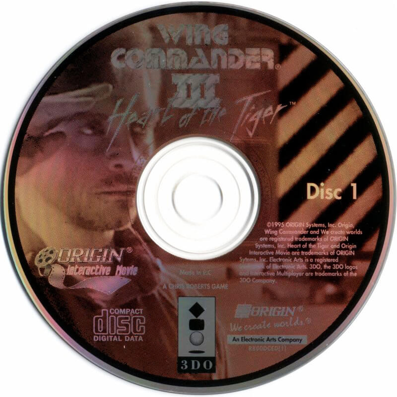 Лицензионный диск Wing Commander 3 для 3DO